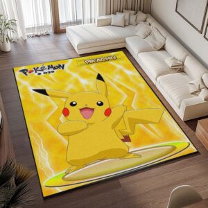 Alternative view of Pikachu 5 Teppich - TOK