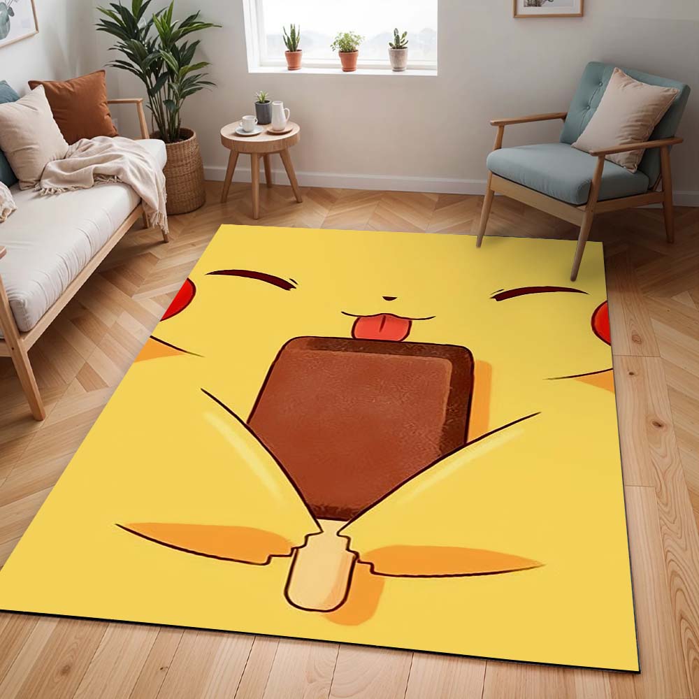 Pikachu Glückliches Gesicht Teppich - TOK