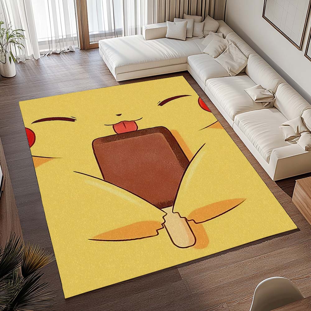 Pikachu Glückliches Gesicht Teppich - TOK – Bild 2