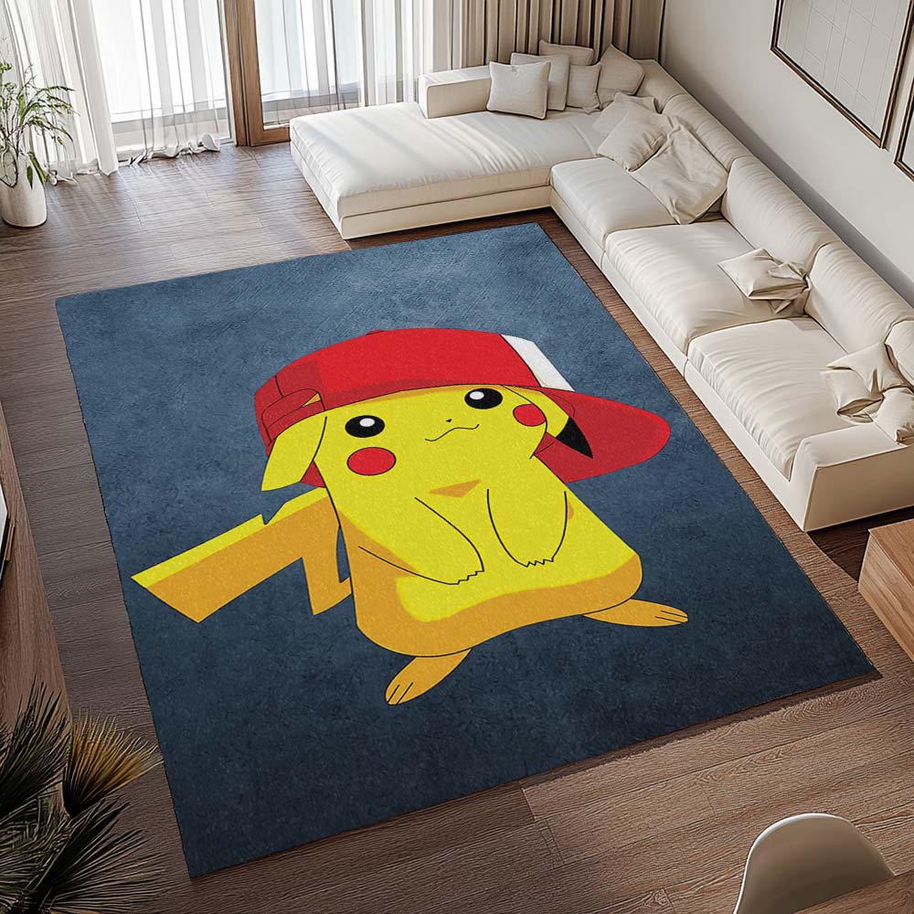 Pikachu mit Mütze süß Teppich - TOK – Bild 2