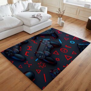 Alternative view of PlayStation Controller – Schwarz Rot Teppich - TOK