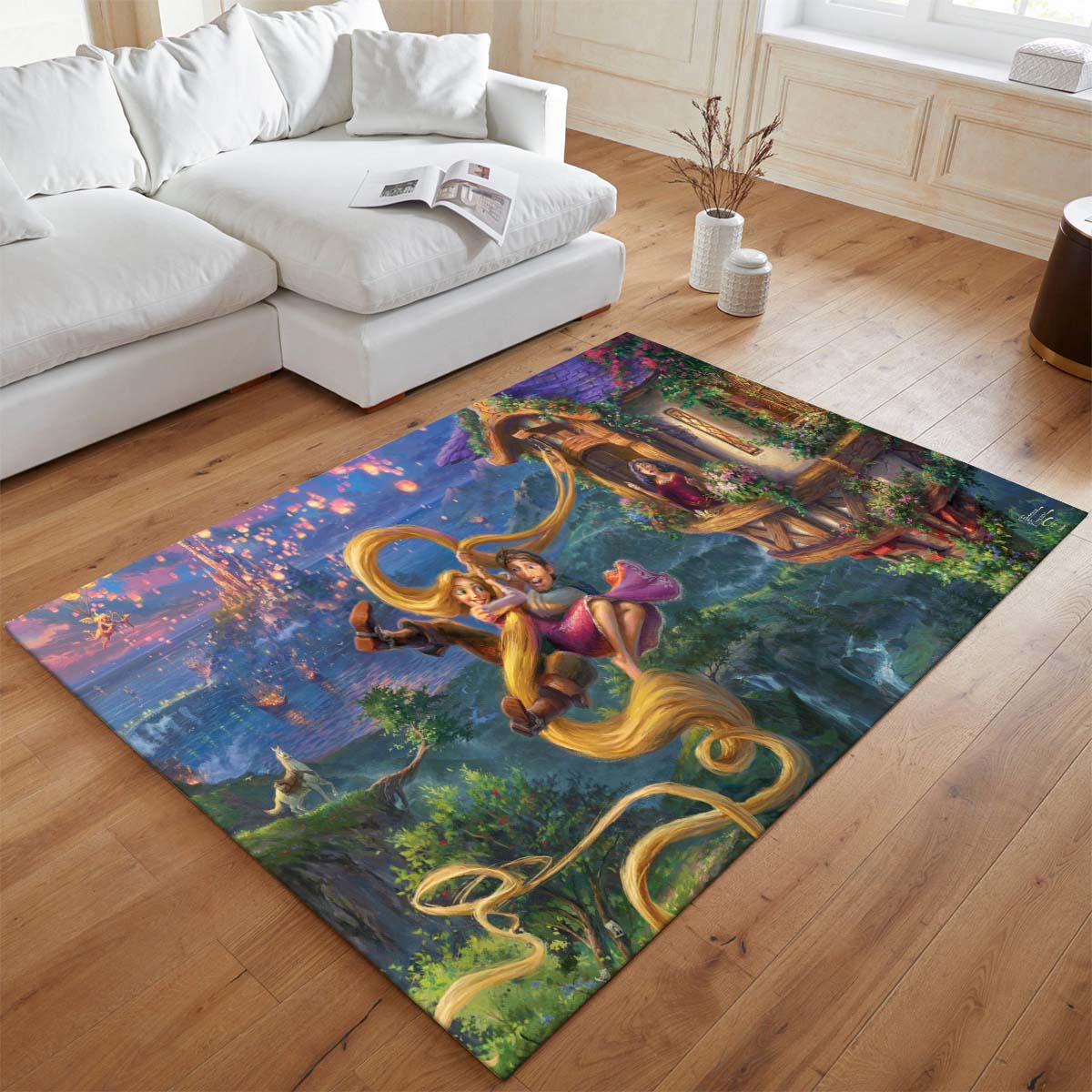 Rapunzel – Neu verföhnt Disney 10 Teppich - TOK – Bild 2