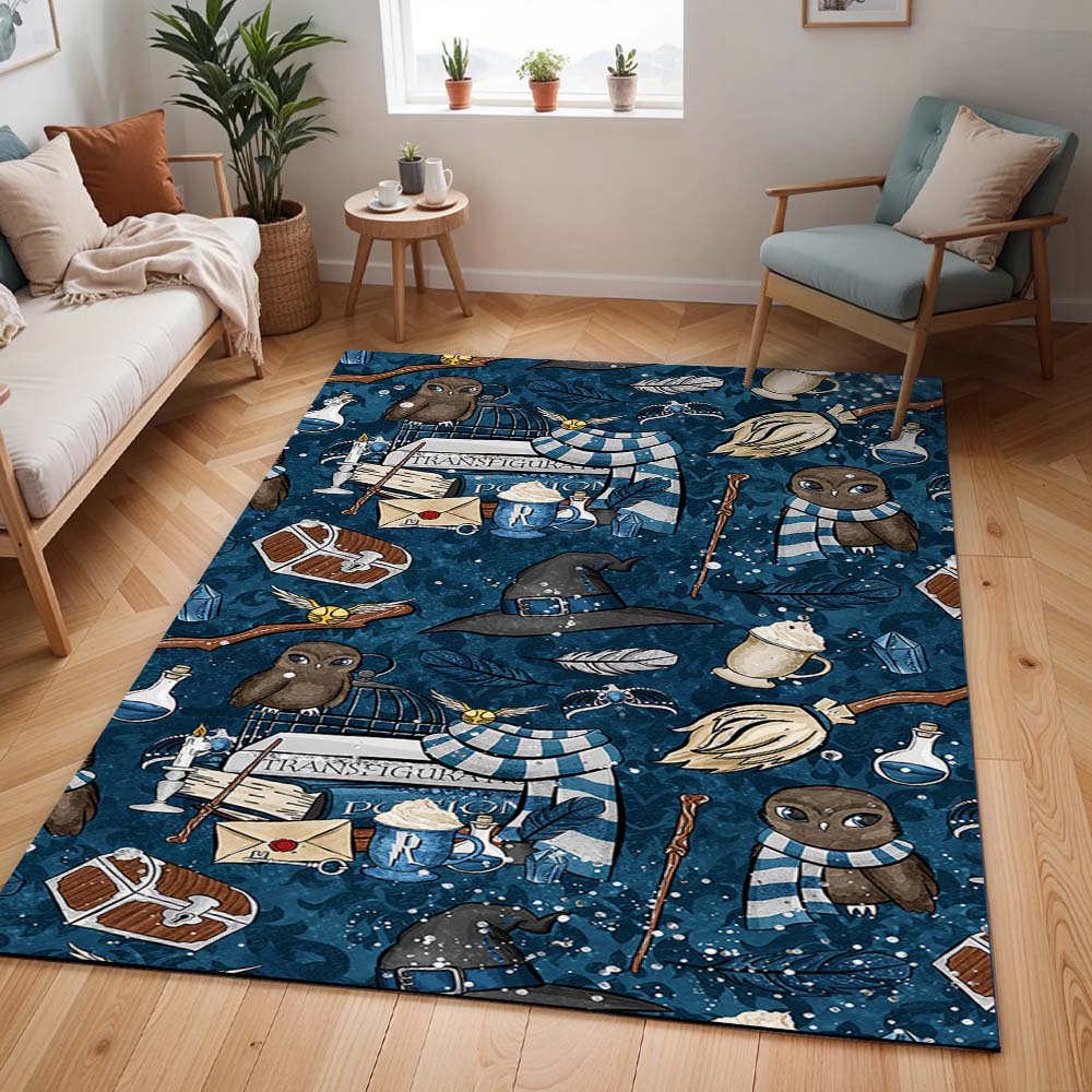 Ravenclaw Eule Harry Potter Teppich - TOK
