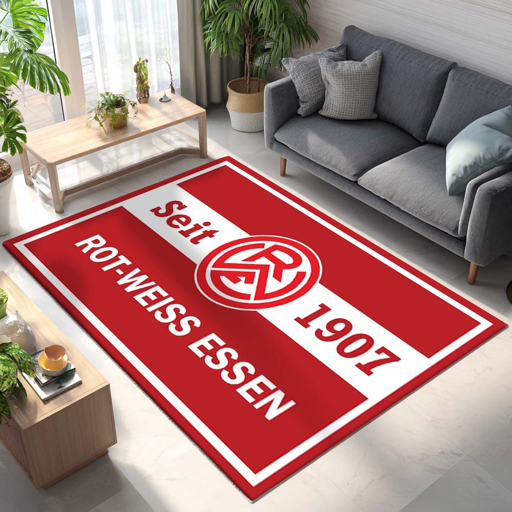 Rot-Weiss Essen - RWE Teppich 01 - Teppich für Fans