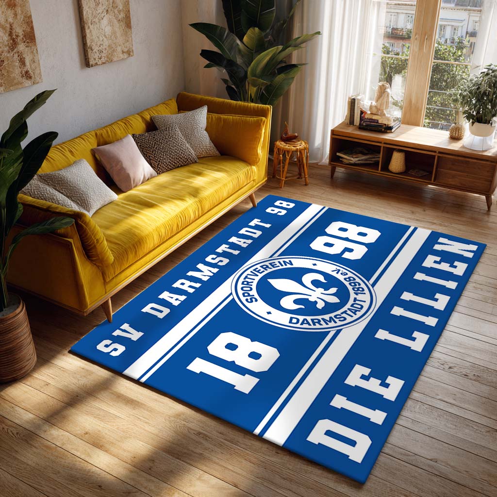 SV Darmstadt 98 - SV98 Teppich 02 - Teppich für Fans – Bild 2