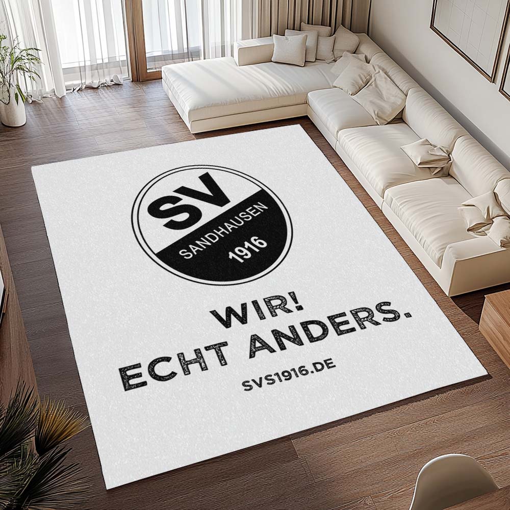 SV Sandhausen - SVS Teppich 08 - Teppich für Fans – Bild 2