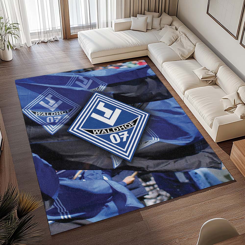 SV Waldhof Mannheim 07 - Waldhof Mannheim Teppich 12 - Teppich für Fans – Bild 2