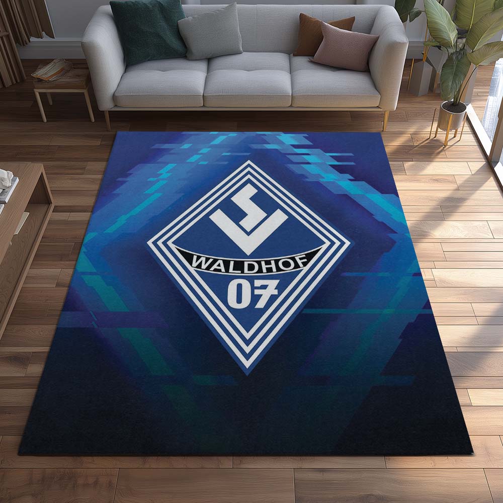 SV Waldhof Mannheim 07 - Waldhof Mannheim Teppich 13 - Teppich für Fans