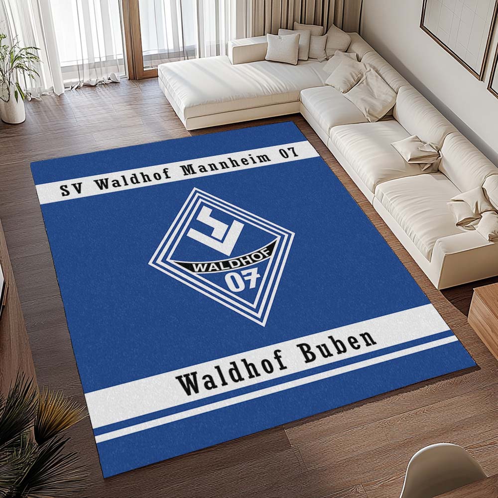 SV Waldhof Mannheim 07 - Waldhof Mannheim Teppich 08 - Teppich für Fans – Bild 2