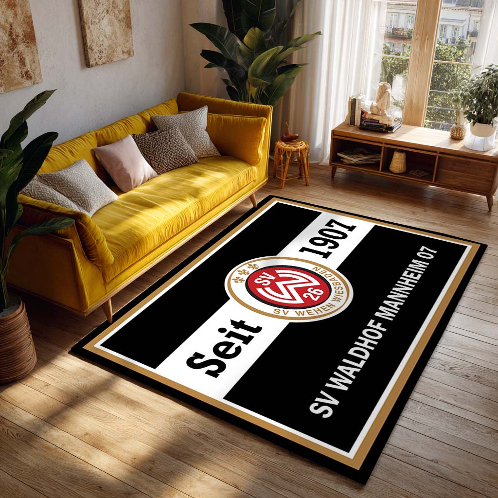 SV Wehen Wiesbaden Teppich 01 - Teppich für Fans – Bild 2