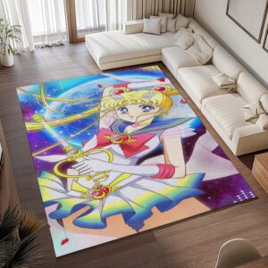 Alternative view of Sailor Moon – Bunny Tsukino – Prinzessin Serenity 15 Teppich - TOK