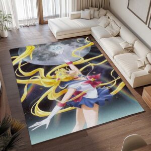 Alternative view of Sailor Moon – Bunny Tsukino – Prinzessin Serenity 17 Teppich - TOK