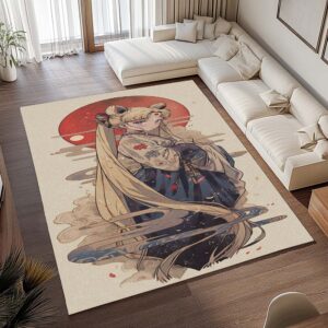 Alternative view of Sailor Moon – Bunny Tsukino – Prinzessin Serenity 19 Teppich - TOK