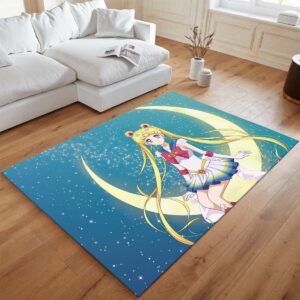 Alternative view of Sailor Moon – Bunny Tsukino Prinzessin Serenity 2 Teppich - TOK