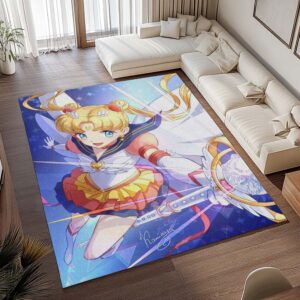 Alternative view of Sailor Moon – Bunny Tsukino – Prinzessin Serenity 21 Teppich - TOK