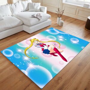 Alternative view of Sailor Moon – Bunny Tsukino Prinzessin Serenity 4 Teppich - TOK