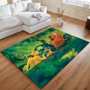 Alternative view of Simba und Freunde 3 Teppich - TOK