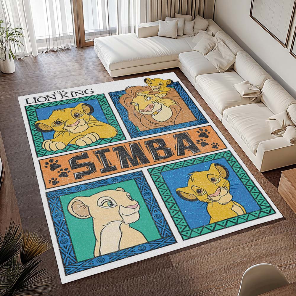 Simba und Mufasa – Der König der Löwen 06 Teppich - TOK – Bild 2