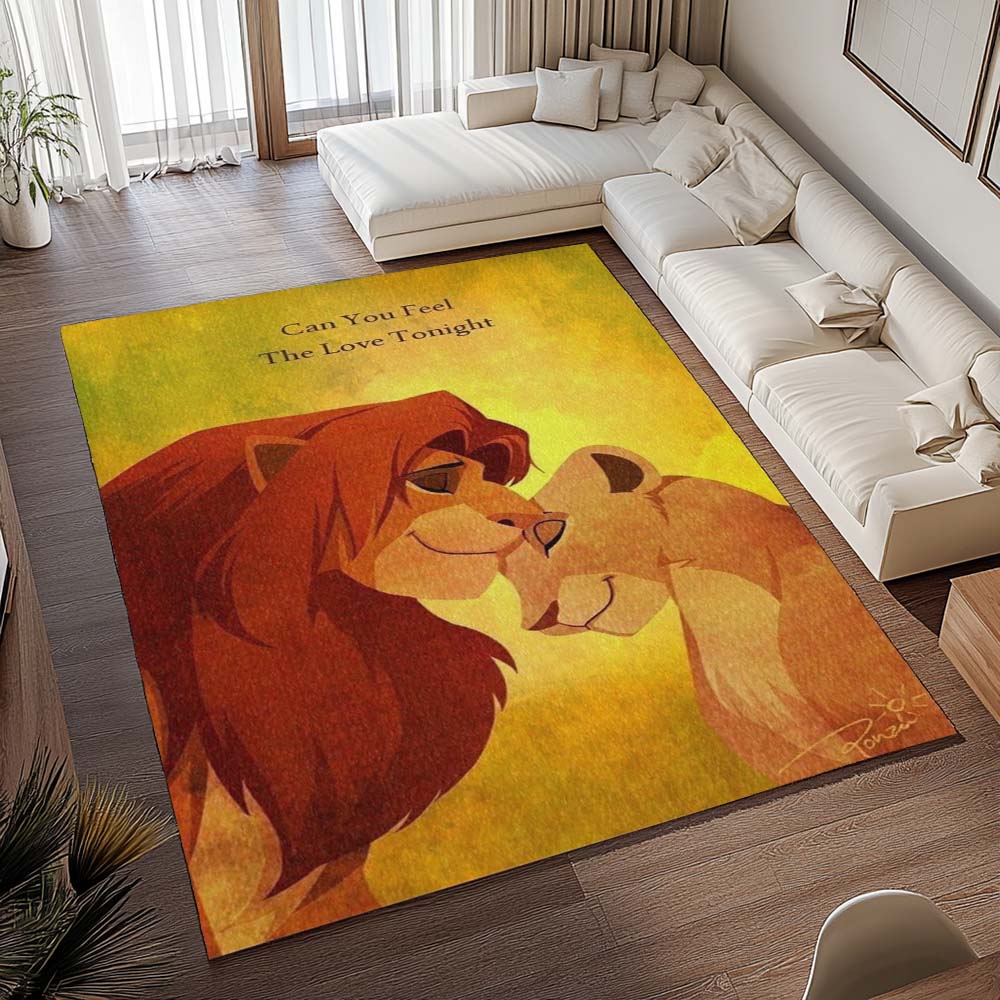 Simba und Mufasa – Der König der Löwen Teppich - TOK – Bild 2