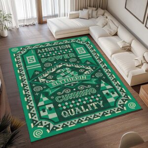 Alternative view of Slytherin Harry Potter Teppich - TOK