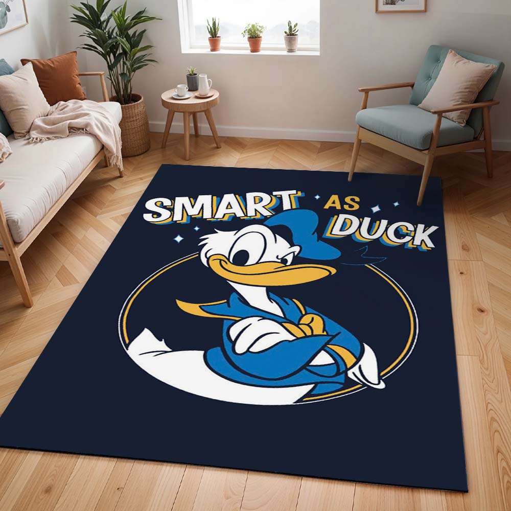 So schlau wie eine Ente – Donald Duck Teppich - TOK
