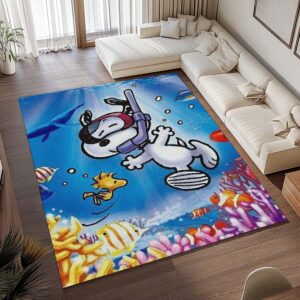 Alternative view of Snoopy – Beagle aus der Tiefe Teppich - TOK