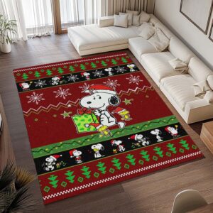 Alternative view of Snoopy – Weihnachten Teppich - TOK