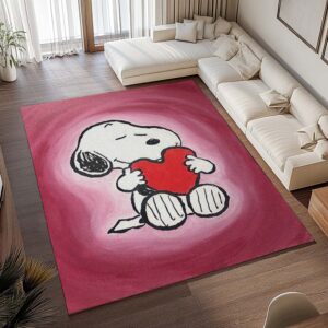 Alternative view of Snoopy – Liebesherz – Die Peanuts Teppich - TOK