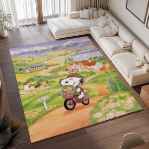 Alternative view of Snoopy – Die Peanuts 9 Teppich - TOK