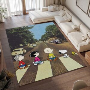 Alternative view of Snoopy – Die Peanuts – Charaktere 6 Teppich - TOK