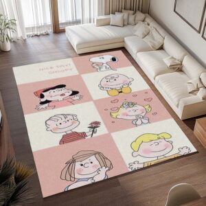 Alternative view of Snoopy – Die Peanuts – Charaktere 7 Teppich - TOK