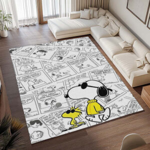 Alternative view of Snoopy und Woodstock 3 Teppich - TOK