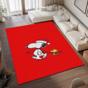 Alternative view of Snoopy und Woodstock 8 Teppich - TOK