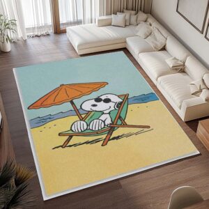 Alternative view of Snoopy – Im Sommer Teppich - TOK