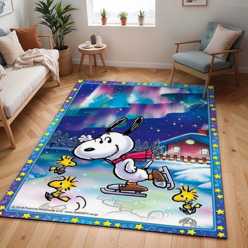 Snoopy – Auf der Eisbahn Teppich - TOK