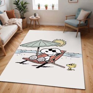 Snoopy – Am Strand Teppich - TOK