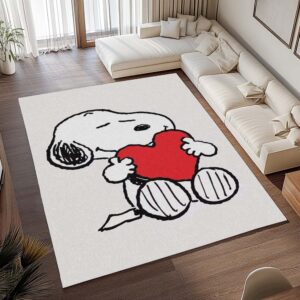 Alternative view of Snoopy – Mit Liebesherz Teppich - TOK