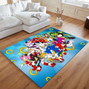 Alternative view of Sonic the Hedgehog 36 Teppich - TOK