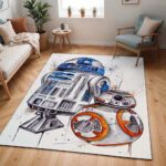 Raumschiff Star Wars Roboter Teppich – TOK