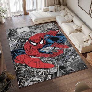 Alternative view of Spider-Man Comic 2 Teppich - TOK