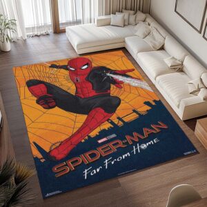 Alternative view of Spider-Man Far From Home Teppich - TOK