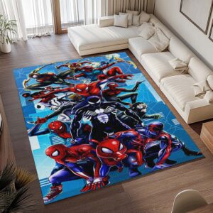 Alternative view of Spider-Man A New Universe Teppich - TOK