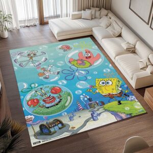 Alternative view of SpongeBob Schwammkopf – Charaktere 01 Teppich - TOK