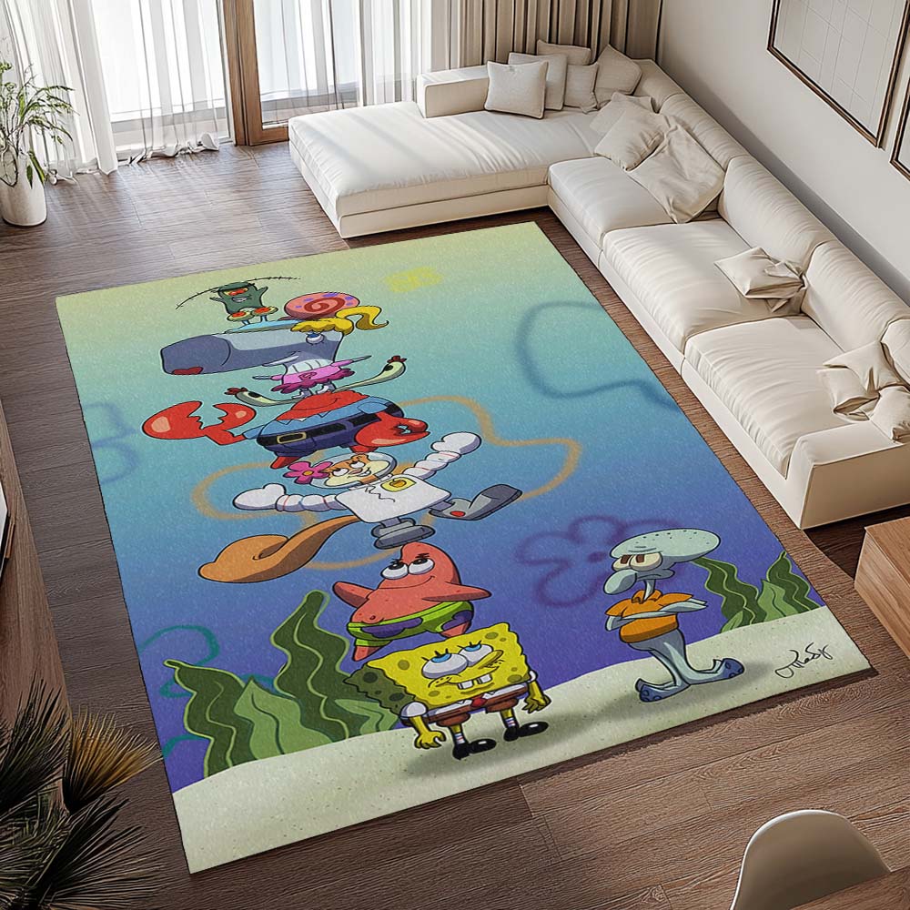 SpongeBob Schwammkopf – Charaktere 12 Teppich - TOK – Bild 2
