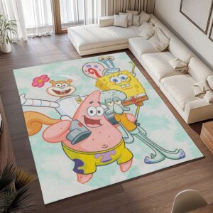 Alternative view of SpongeBob Schwammkopf – Charaktere 46 Teppich - TOK