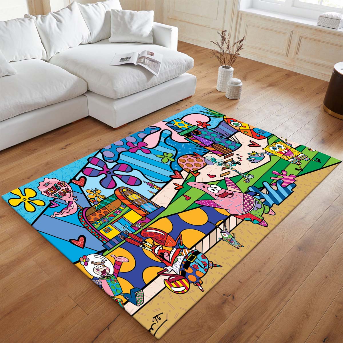 SpongeBob Schwammkopf – Charaktere 47 Teppich - TOK – Bild 2