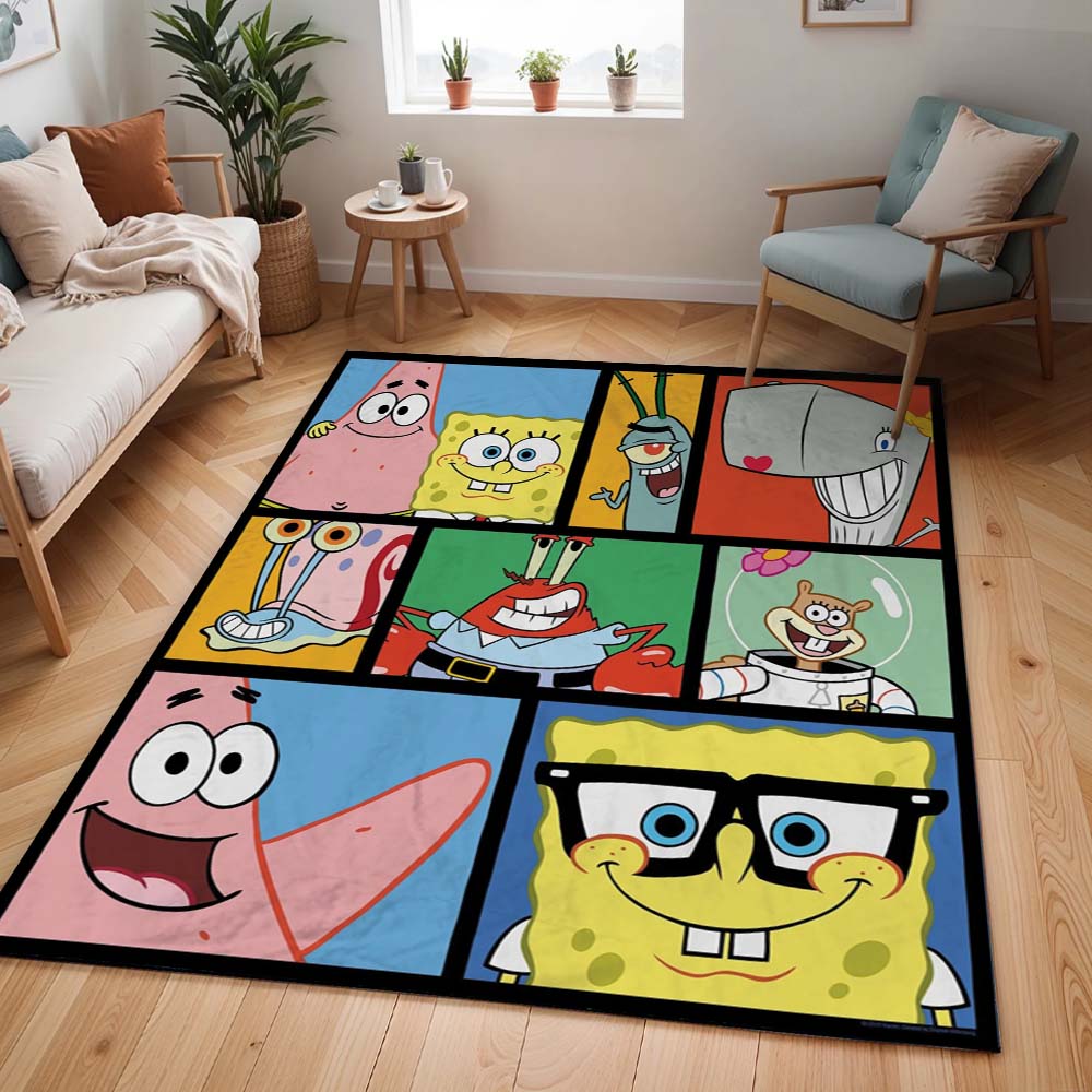 SpongeBob Schwammkopf – Charaktere 50 Teppich - TOK