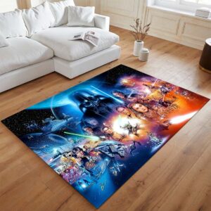Alternative view of Star Wars Alle Charaktere 1002 Teppich - TOK
