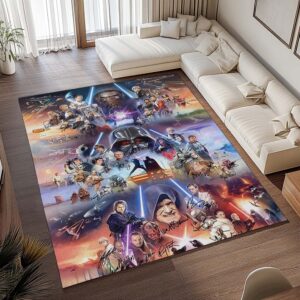 Alternative view of Star Wars Alle Charaktere 1005 Teppich - TOK