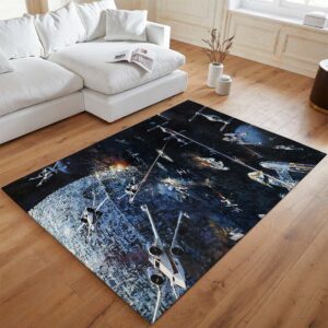 Alternative view of Star Wars Schlachtschiff 2 Teppich - TOK